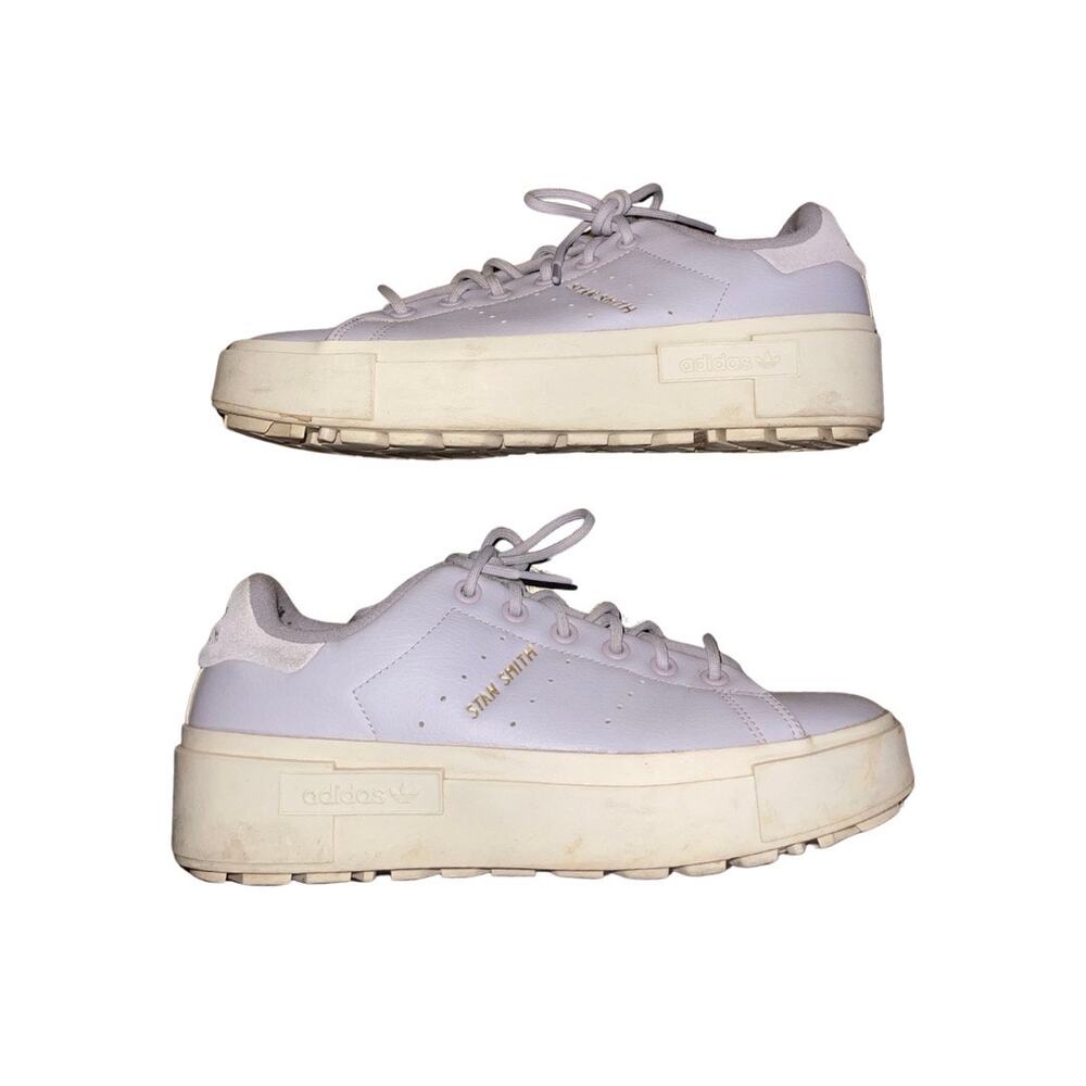 Adidas Stan Smith Bonega X Platform Sneakers Lilac Athletic Sporty Chic Shoes